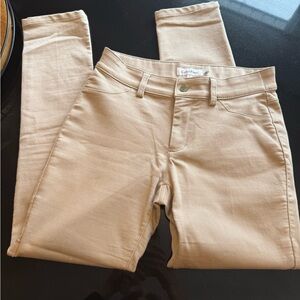 Calvin Klein Beige Denim Pants size 4